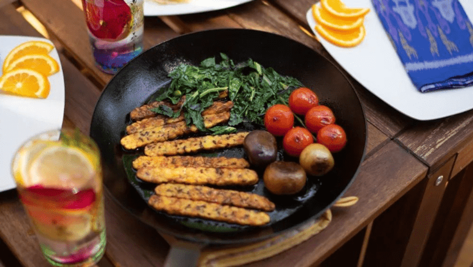 Maple Tempeh Strips Noble Bean